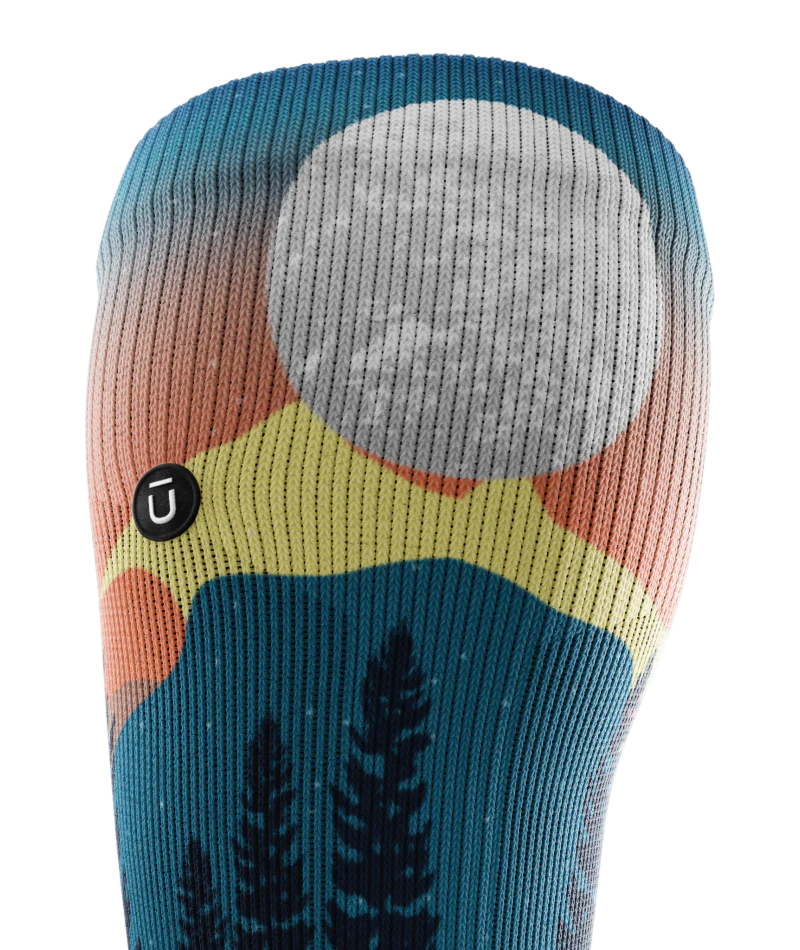 Bright Night Athletic Knee High Compression Socks - Image 10