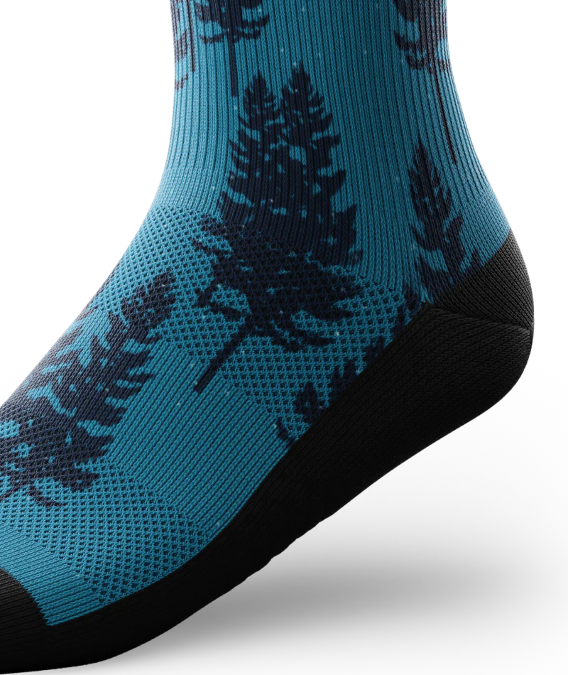 Bright Night Athletic Knee High Compression Socks - Image 8