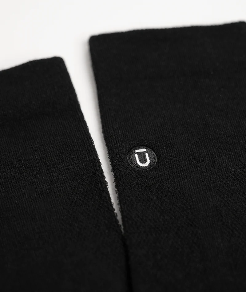 Flagship Black Merino Wool Knee High Compression Socks - Image 7