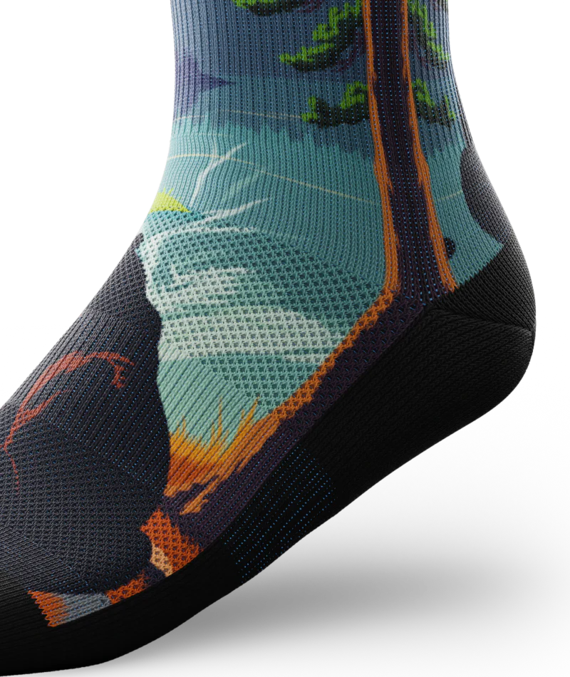 Eyes in the Pines Athletic Crew Socks - Image 7