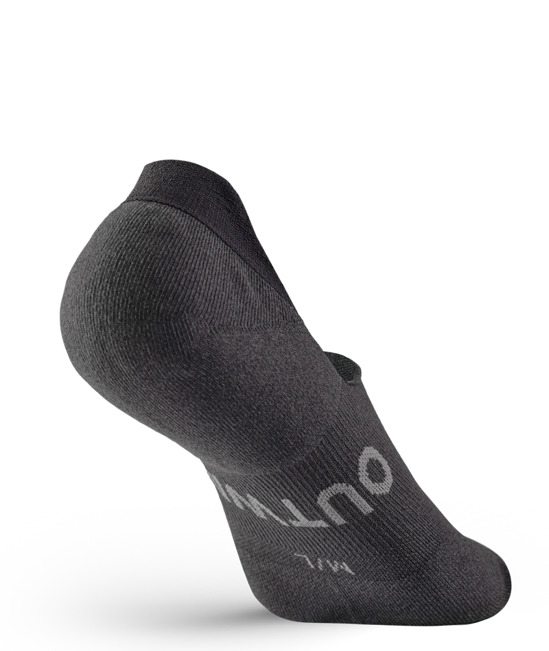 Flagship Grey No Show Socks - Image 6