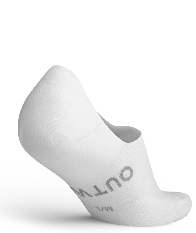 Flagship White No Show Socks - Image 6