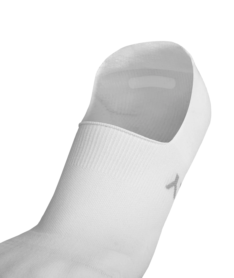 Flagship White No Show Socks - Image 7