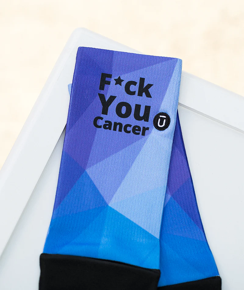FU Cancer Athletic Crew Socks - Image 5