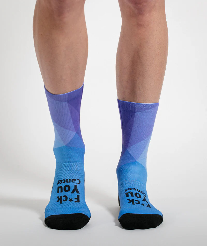 FU Cancer Athletic Crew Socks - Image 6