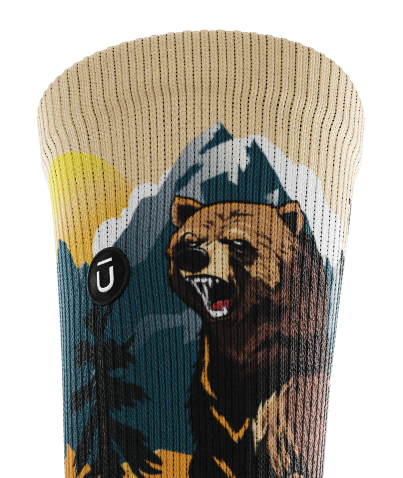 Grizzly Bear Athletic Crew Socks - Image 8