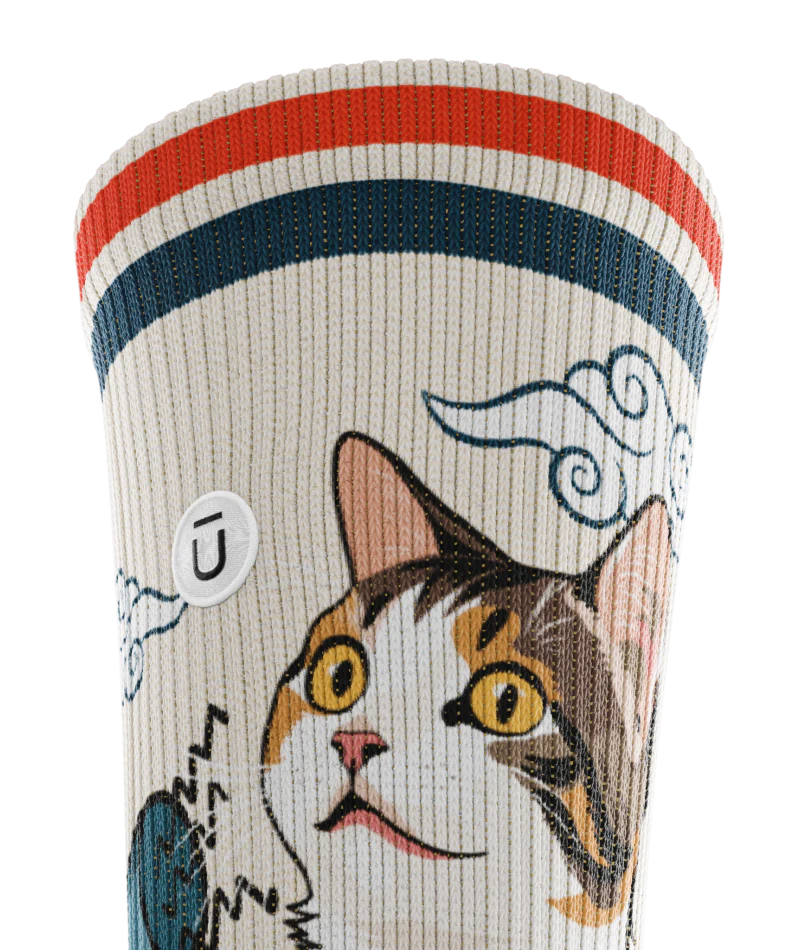 Meow Crew Athletic Socks - Image 8