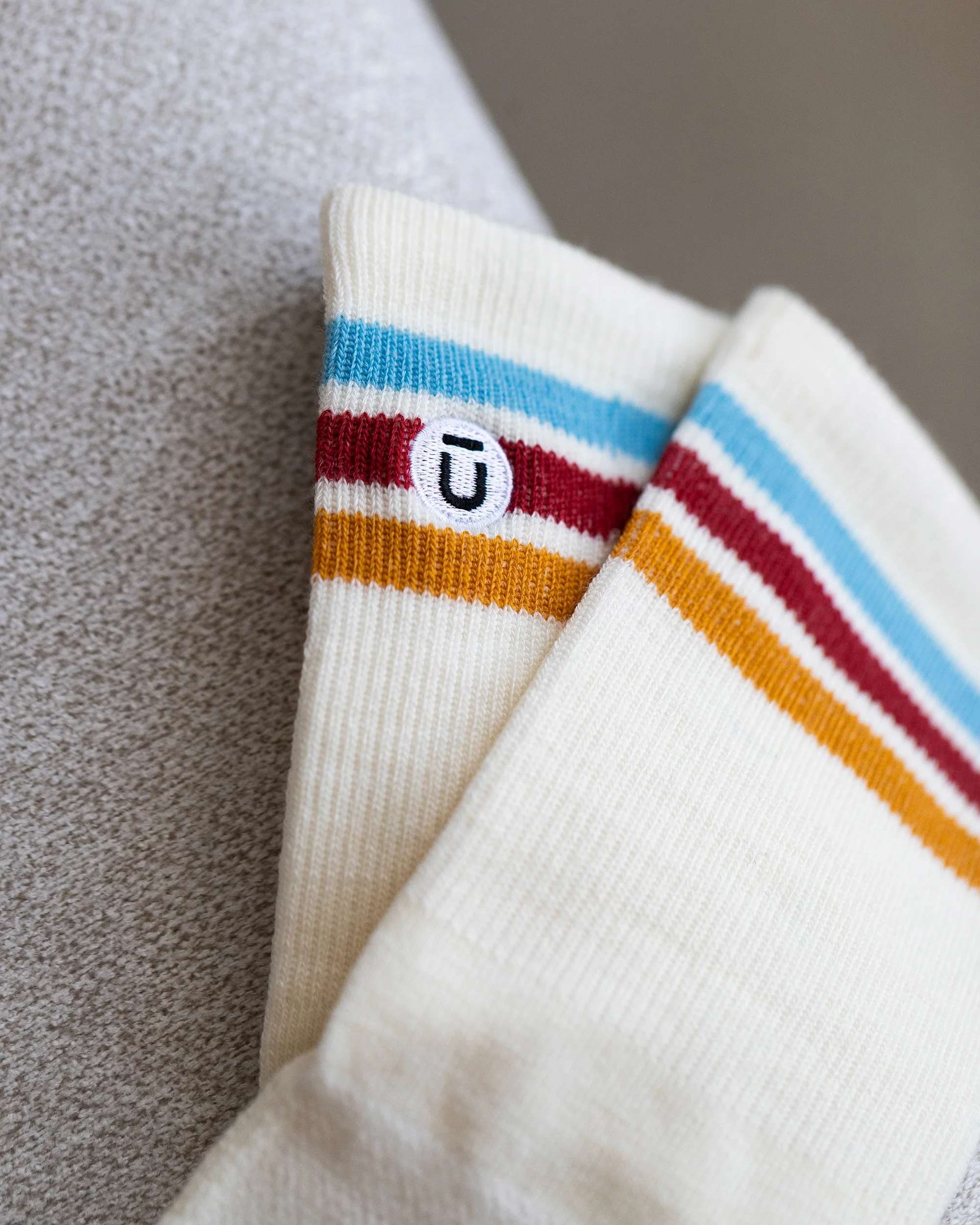 Moonstone Merino Wool Lite Crew Socks - Image 5