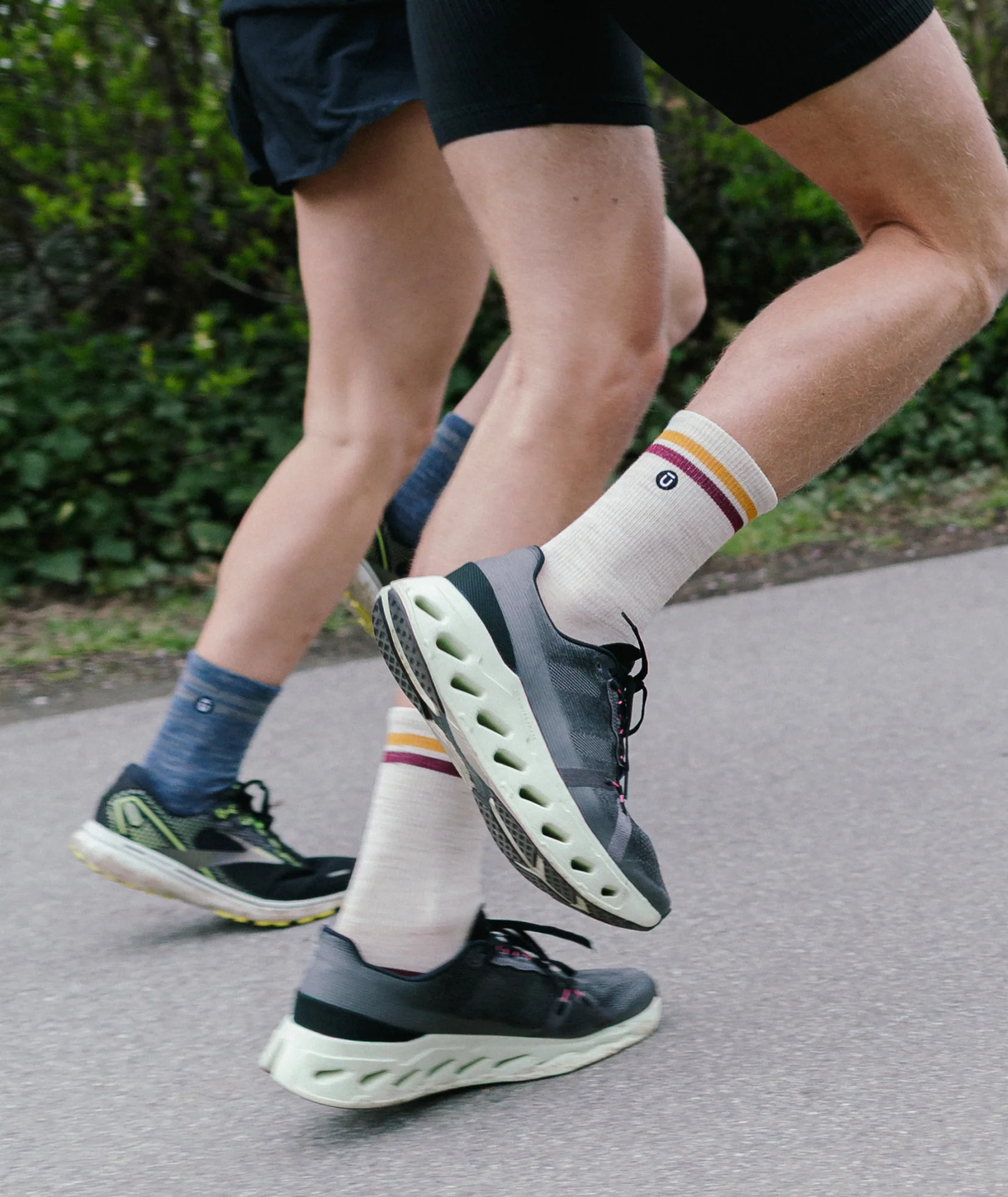 Sand Merino Wool Lite Crew Socks - Image 8