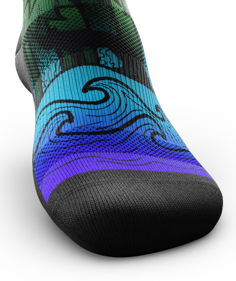 Night Time Bliss Athletic Crew Socks - Image 6