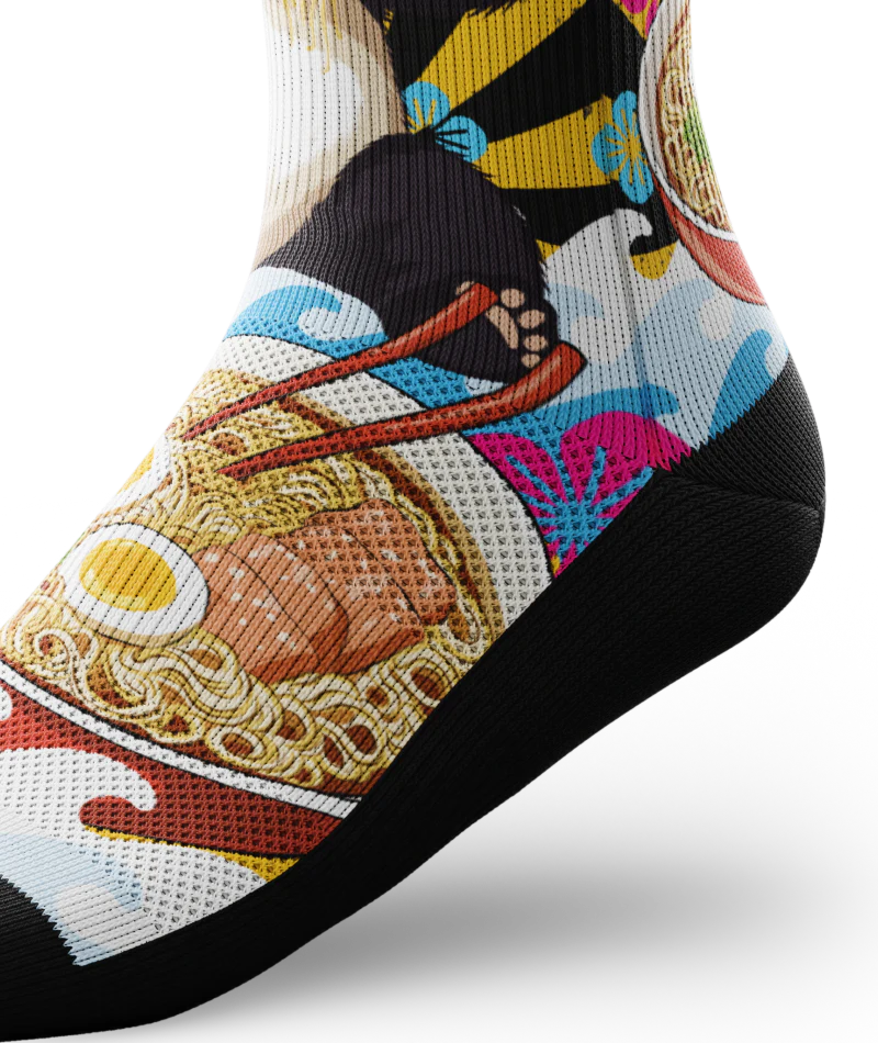 Noodle Ninja Athletic Crew Socks - Image 7
