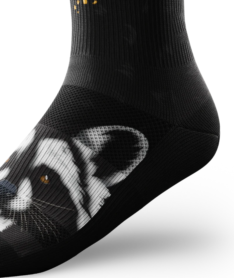 Rad Raccoon Athletic Crew Socks - Image 9