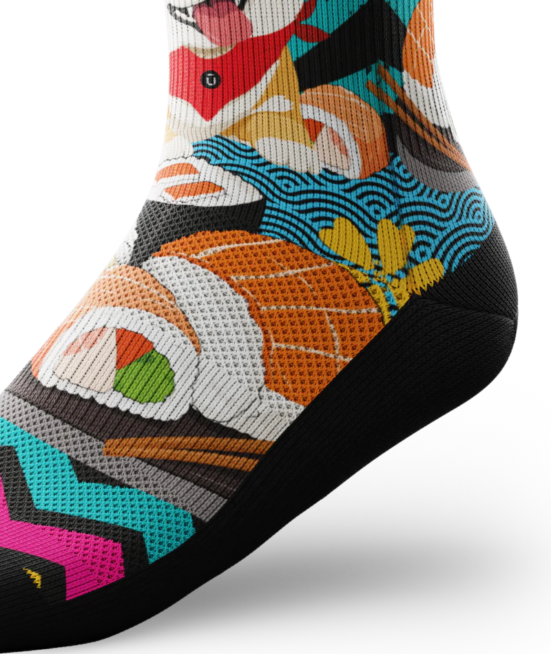 Shiba Roll Athletic Crew Socks - Image 7