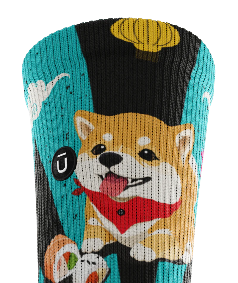 Shiba Roll Athletic Crew Socks - Image 8