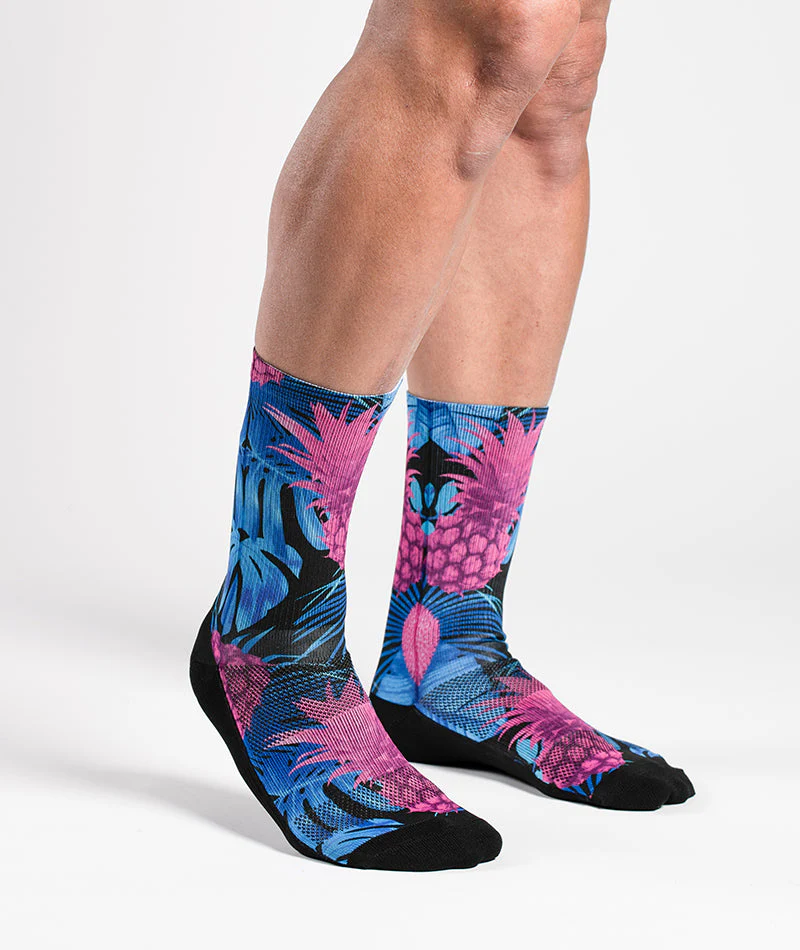 Tropic Like It's Hot Athletic Crew Socks - Image 5