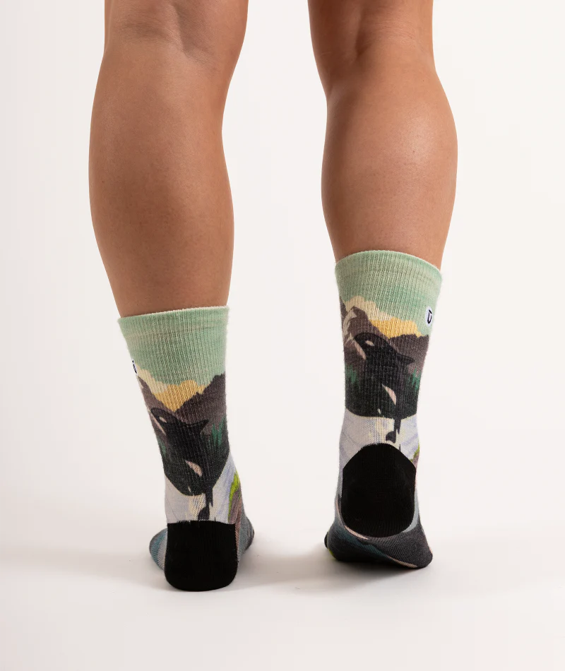 Vancouver Merino Wool Lite Crew Socks - Image 10